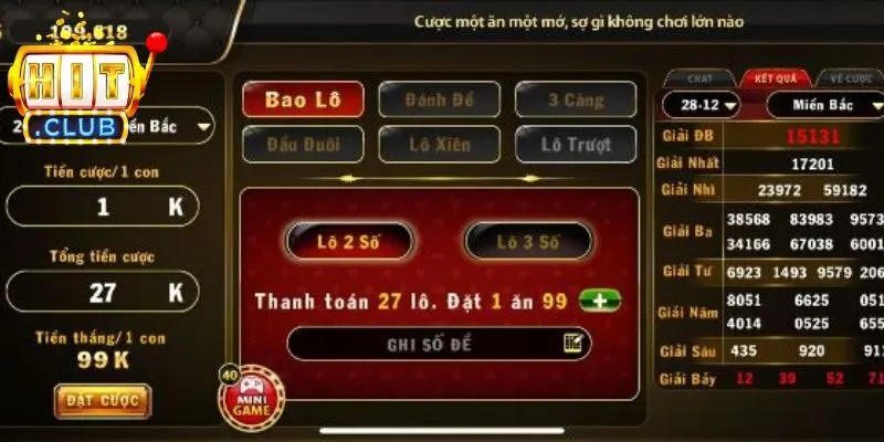 Có nhiều cách chơi số đề tại cổng game