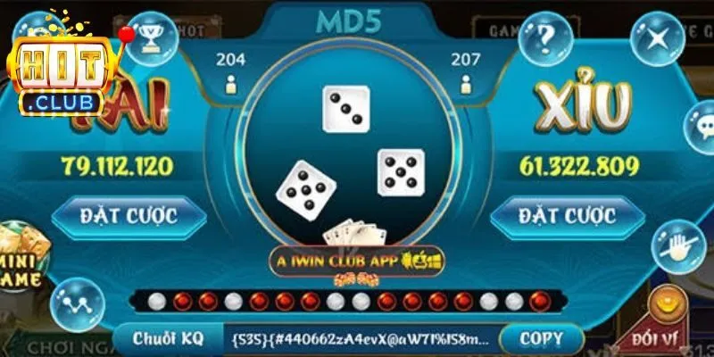 Luật tham gia tài xỉu MD5 Hitclub không quá khó